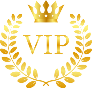 Gold Vip label